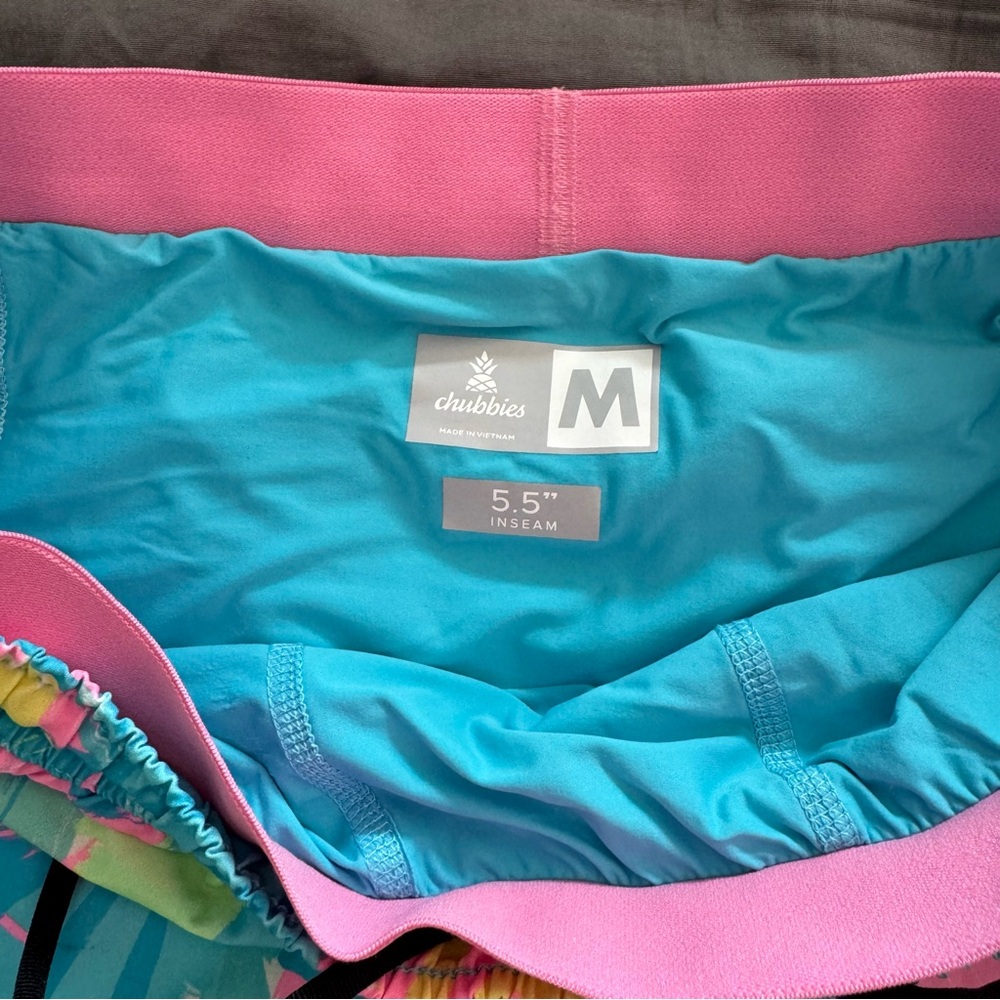 Chubbies Vibrant Leaf Print Ultimate Training Sho… - image 4